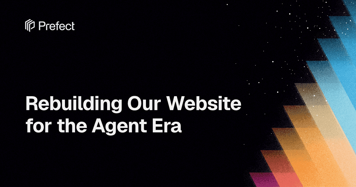 Rebuilding Our Website for the Agent Era