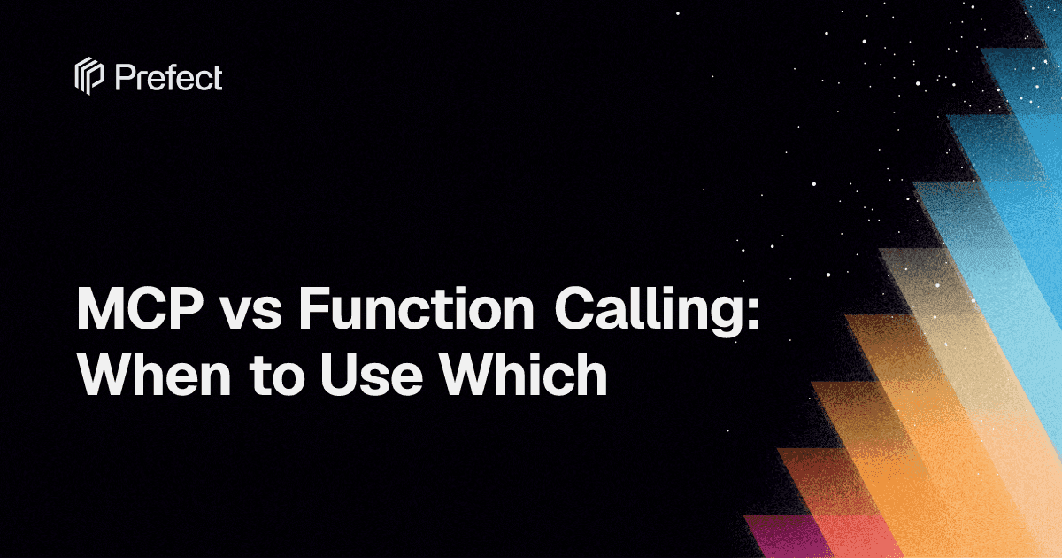 MCP vs Function Calling: When to Use Which